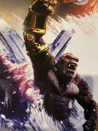Image 2 of A3 poster Godzilla x Kong
