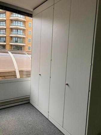 Image 14 of Lockable 4 door white office tall double cupboards/storage