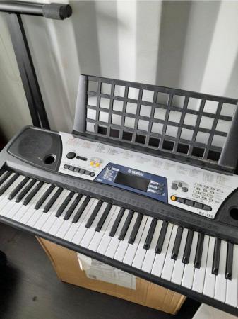 Image 1 of NOW SOLD Bargain Yamaha keyboard with stand
