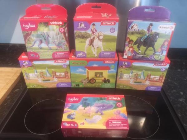 Image 1 of Boxed Schleich toys most new