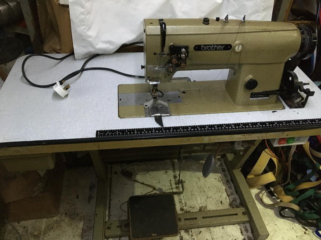 Preview of the first image of Brother LT2 B832-3 twin needle Industrial Sewing Machine.