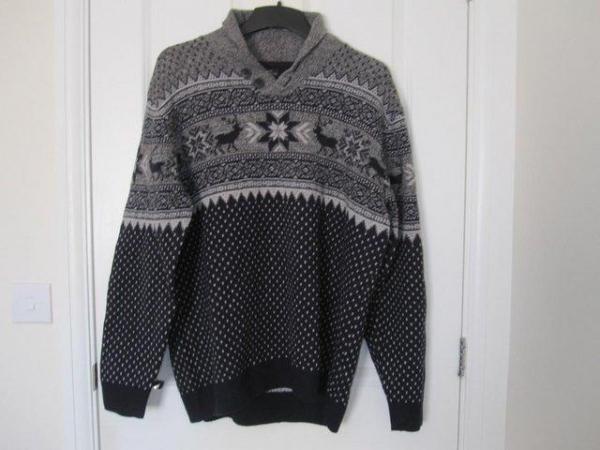 Image 1 of Men's Christmas jumper from Next