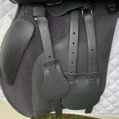 Image 3 of Wintec 17 inch hart  gp saddle