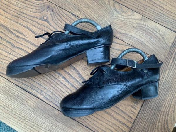 Image 2 of Irish Leather Jig Dance Shoes size 3.5