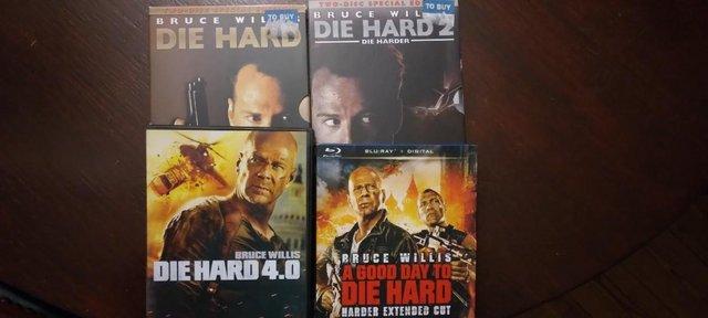 Preview of the first image of Bruce Willis - Die Hard DVDs and Bluray.