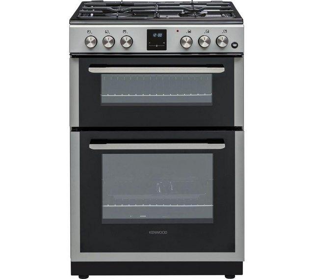 Preview of the first image of KENWOOD 60CM GAS COOKER-4 BURNERS-DOUBLE OVEN-LPG- (HD).
