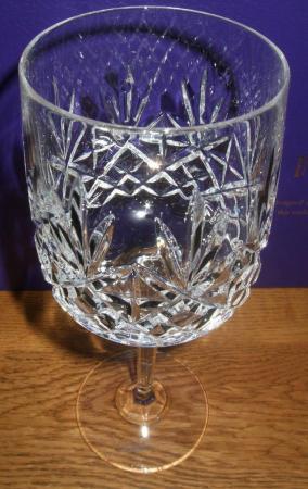 Image 3 of Edinburgh Crystal 'Berkeley' Goblets x 6