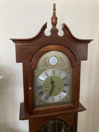 Image 2 of Stunning Tempus Fugit Grandfather Clock