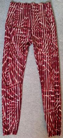 Image 2 of Sweaty Betty Power High-Waisted Gym Leggings Size Small, Red