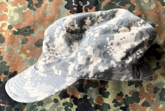 Image 1 of US ARMY ACU FIELD CAP HAT SIZE XL SPECIAL FORCES MILITARY