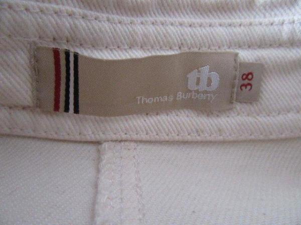 Image 2 of BURBERRY LADIES CREAM JACKET SIZE 10/38 - DOUBLE BREASTED