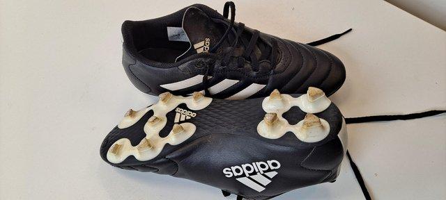 Image 3 of Adidas Black football boots