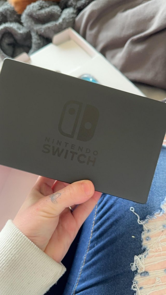 Preview of the first image of Nintendo switch game console.