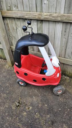 Image 3 of Little Tykes Car (red and black)