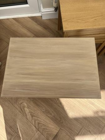 Image 1 of Side table. Modern farmhouse style design