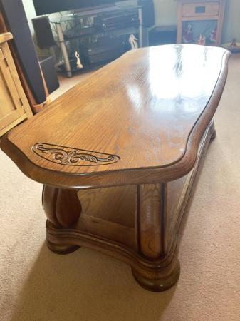 Image 1 of Quality Oak occasional table