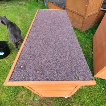Image 7 of Bluebell 5' hideaway rabbit guinea pig hutch