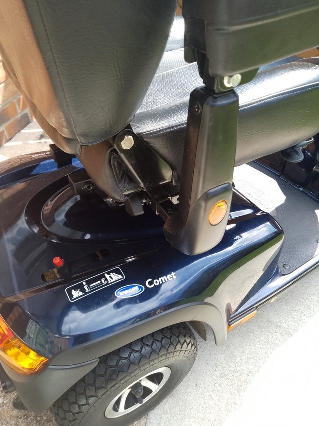 Preview of the first image of invacare comet mobility scooter.
