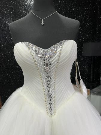 Image 2 of New Oksana Muhka Cleo Wedding Dress