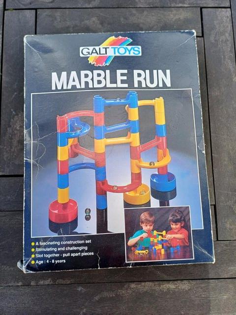 Preview of the first image of Relive the Classics! Marble Run - all pieces complete.
