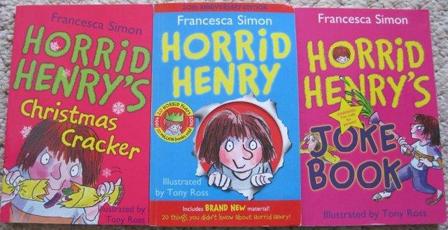 Preview of the first image of Horrid Henry books, some NEW......