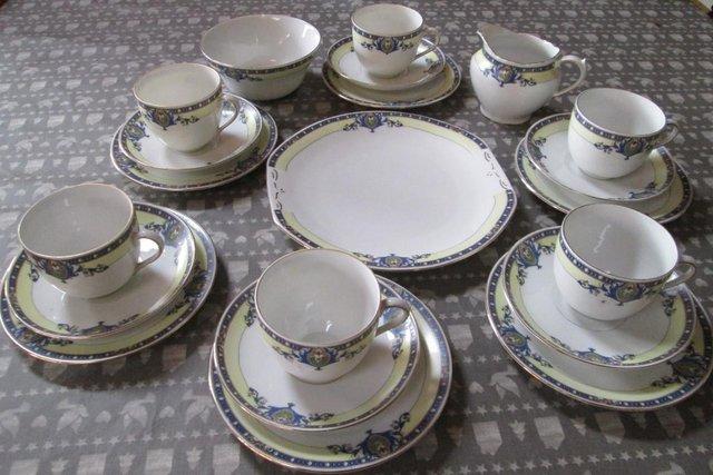 Image 3 of Victoria China (Czechoslovakia) 21 piece Tea service