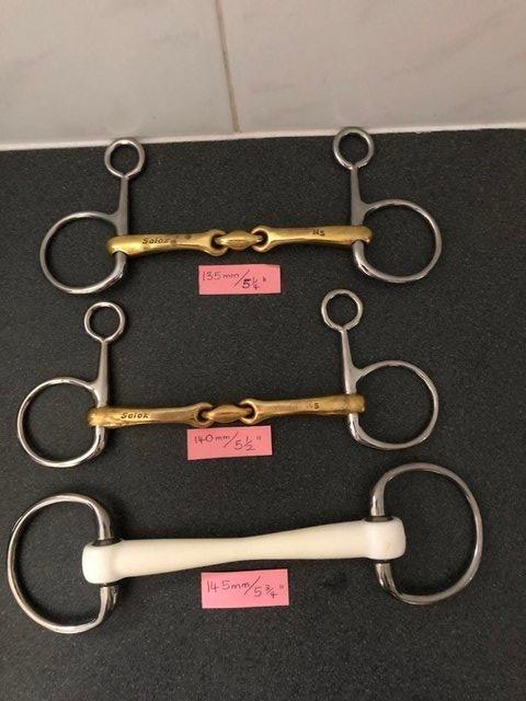 Preview of the first image of 3 Horse bits for sale good condition.