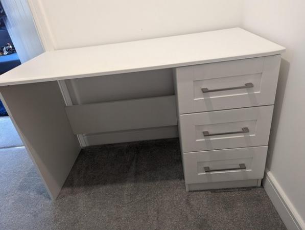Image 1 of Furniture Village Fenchurch Dressing Table in White