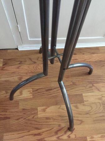 Image 2 of Ikea metal coat stand holds a lot of coats