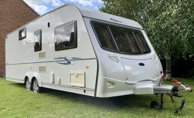 Preview of the first image of 2008 Coachman Festival (Amara) 640/6 six birth Caravan.