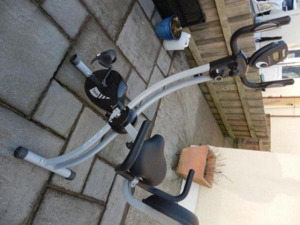 Image 1 of Beliwin Exercise Bike With work table.