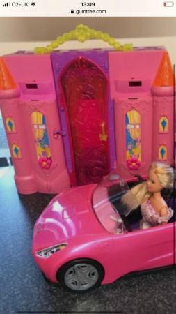 Image 2 of Barbie car, Barbie Doll , Barbie carry house (opens up)