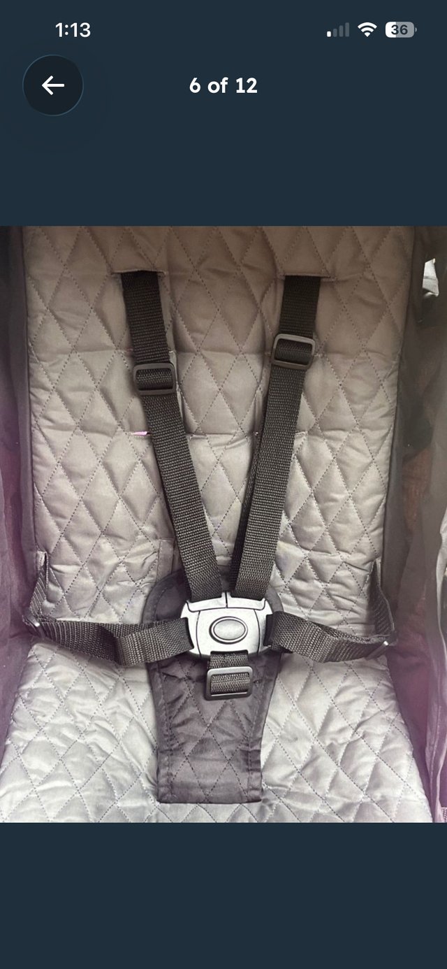 John Lewis stroller with footmuff and raincover — photo 3 of 3