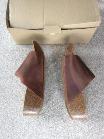 Image 2 of Celtic & Co Leather Mules Size 8