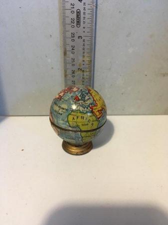Image 1 of Vintage Globe metal pencil sharpener