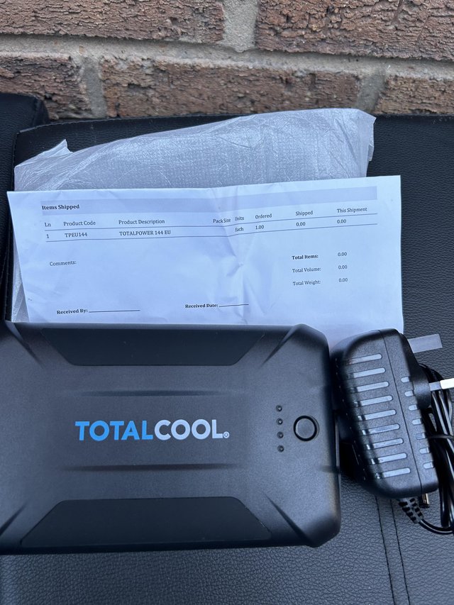 Preview of the first image of Total Cool power bank great for camping etc.