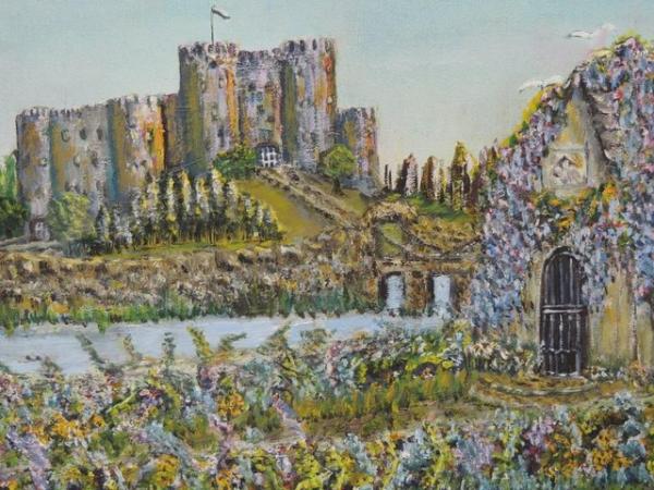 Image 5 of Oil Painting "English Castle" (UK Delivery)