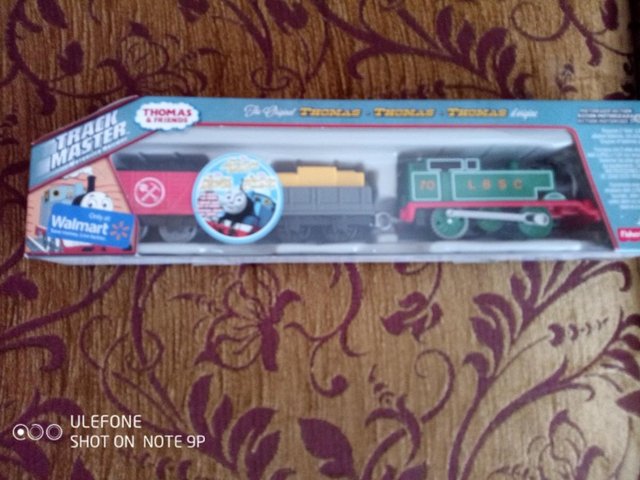 Preview of the first image of TTTE Trackmaster The Original Thomas motorised train/trucks.