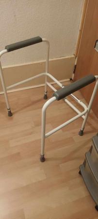 Image 3 of Double/Single Ended Bed Lever Aidapt Toilet Frame Modular P