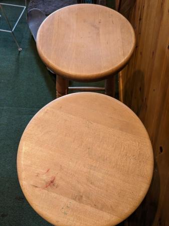 Image 3 of Pine bar stools for sale