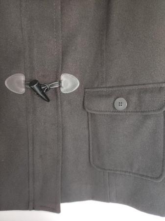Image 1 of Capsule Black Short Duffle Coat