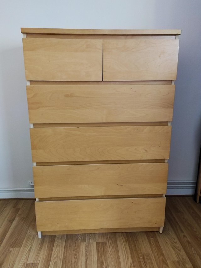 Preview of the first image of Large chest of drawers for sale.