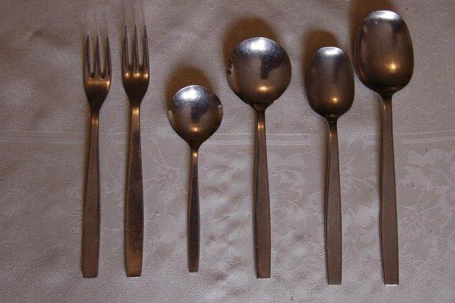 Image 2 of Viners 'Chelsea' Stainless Cutlery, Mostly in VGC