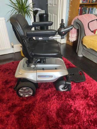 Image 3 of Motorbility Plus Quick Split Electric Wheelchair (Silver)