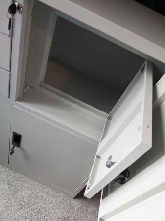Image 2 of Lockable office storage cabinet