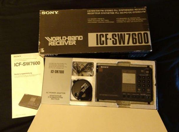 Image 2 of Sony ICF 7600 Shortwave Radio