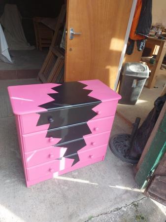 Image 3 of Funky chest of pine draws