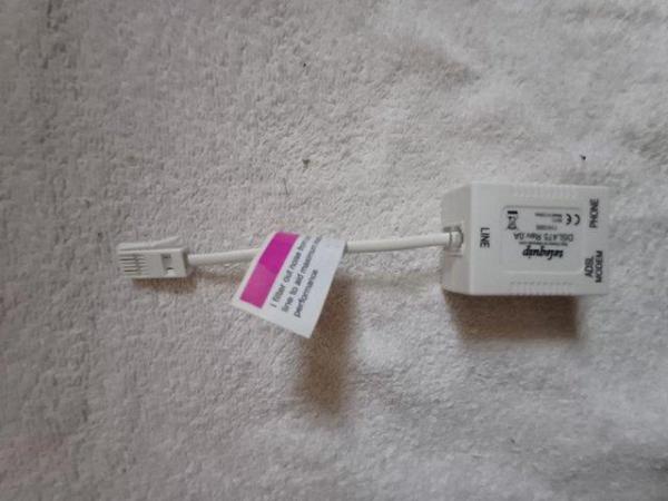Image 3 of ADSL Interference  Connector Cable for Modem and Phone