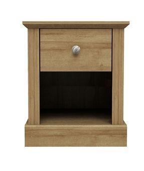 Preview of the first image of DEVON 1 DRAWER LAMP TABLE OAK..