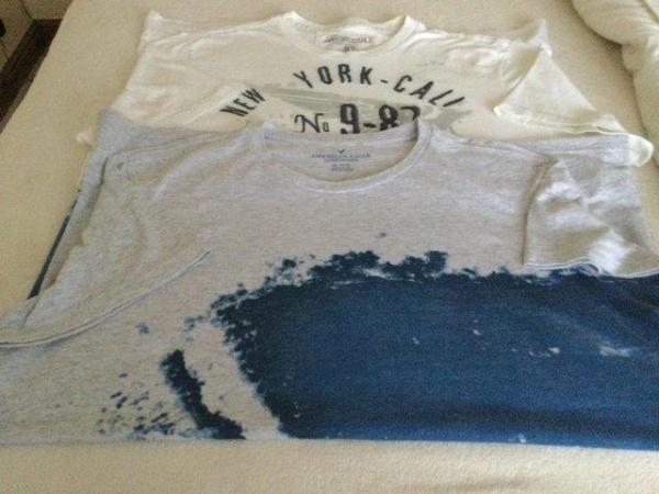 Image 1 of Two XXL Men’s T Shirts Aeropostale and American Eagle